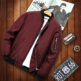 Men's bomber jacket Casual Hip hop Streetwear - Yrvan-Shop