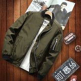 Men's bomber jacket Casual Hip hop Streetwear - Yrvan-Shop