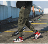 Privathinker Men Black Joggers Pants Summer 2019 Mens Big Pockets Ankel Cargo Pants Male Spring Streetwear Overalls Sweatpants - Yrvan-Shop