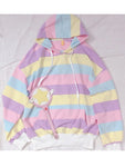 Japanese Rainbow Women Hoodie Kpop - Yrvan-Shop