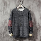 Autumn Winter Pullover Knitted O-Neck Sweater - Yrvan-Shop