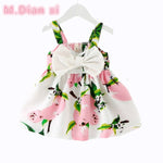 2018 New Summer Cotton Baby Girls Cartoon Long Sleeves Dress - Yrvan-Shop