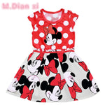 2018 New Summer Cotton Baby Girls Cartoon Long Sleeves Dress - Yrvan-Shop