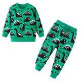 Children Winter Clothes Baby Boys Cartoon Clothing Sets Cute Rabbit Printed Warm Sweatsets for Baby Boys Girls Kids Clothes - Yrvan-Shop