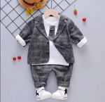 BibiCola Spring Autumn Boys Sports Suit set Children Boys Clothing Set Kids Clothes Tracksuit Costume Baby Boys Clothes set - Yrvan-Shop