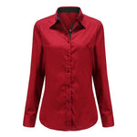 Polka Dot Blouse Long Sleeve Shirt For Women - Yrvan-Shop