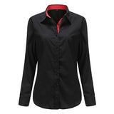 Polka Dot Blouse Long Sleeve Shirt For Women - Yrvan-Shop