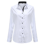 Polka Dot Blouse Long Sleeve Shirt For Women - Yrvan-Shop