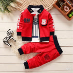 BibiCola Spring Autumn Boys Sports Suit set Children Boys Clothing Set Kids Clothes Tracksuit Costume Baby Boys Clothes set - Yrvan-Shop