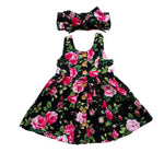 Toddler Infant Kids Baby Girls Summer Floral Dress - Yrvan-Shop