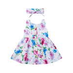 Toddler Infant Kids Baby Girls Summer Floral Dress - Yrvan-Shop