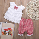 Baby Summer Dress Male 0-13 Years Old Baby Clothes Young Boy Westernized Belt Pants Children Handsome Two-piece Clothing - Yrvan-Shop