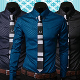 men's shirt Business Style Slim Soft - Yrvan-Shop