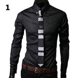 men's shirt Business Style Slim Soft - Yrvan-Shop
