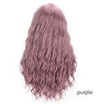 Long Mix Brown Womens Wigs - Yrvan-Shop