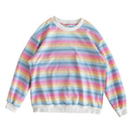 Japanese Rainbow Women Hoodie Kpop - Yrvan-Shop