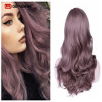 Tone Ombre Brown Ash Blonde Temperature Synthetic Wigs - Yrvan-Shop