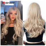 Tone Ombre Brown Ash Blonde Temperature Synthetic Wigs - Yrvan-Shop