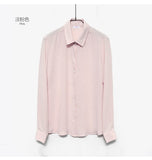 Women's Shirt Classic Chiffon Blouse Plus Size Loose - Yrvan-Shop