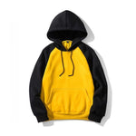 Spring And Autumn Men's Hoodies Wild Solid Color / Color Matching - Yrvan-Shop