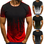 3D fashion Men's T-shirt Round neck pattern printing - Yrvan-Shop