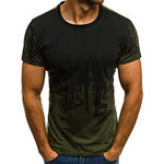 3D fashion Men's T-shirt Round neck pattern printing - Yrvan-Shop