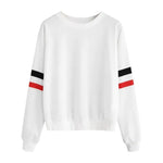 Womens Autumn Long Sleeve Pullover Tops Round Neck Casual - Yrvan-Shop