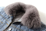 Women's Short Jacket Winter Korean Real Fur - Yrvan-Shop