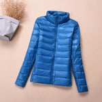 Winter Jacket Women Spring Short Bomber Ultra Thin - Yrvan-Shop