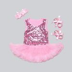 Newborn Clothes Baby Suit Baby Girl Summer Dress Girls Party Birthday Costume - Yrvan-Shop