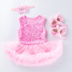 Newborn Clothes Baby Suit Baby Girl Summer Dress Girls Party Birthday Costume - Yrvan-Shop