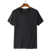 Comfortable Men's Traditional crew neck bamboo fiber T-shirt - Yrvan-Shop