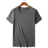 Comfortable Men's Traditional crew neck bamboo fiber T-shirt - Yrvan-Shop