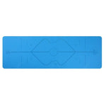 1830*610*6mm TPE Yoga Mat with Position Line Non Slip Carpet Mat For Beginner Environmental Fitness Gymnastics Mats - Yrvan-Shop
