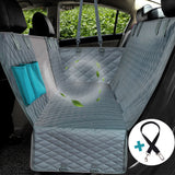 Dog Car Seat Cover View Mesh Waterproof Pet Carrier Car Rear Back Seat Mat Hammock Cushion Protector With Zipper And Pockets - Yrvan-Shop