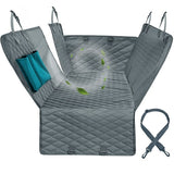 Dog Car Seat Cover View Mesh Waterproof Pet Carrier Car Rear Back Seat Mat Hammock Cushion Protector With Zipper And Pockets - Yrvan-Shop